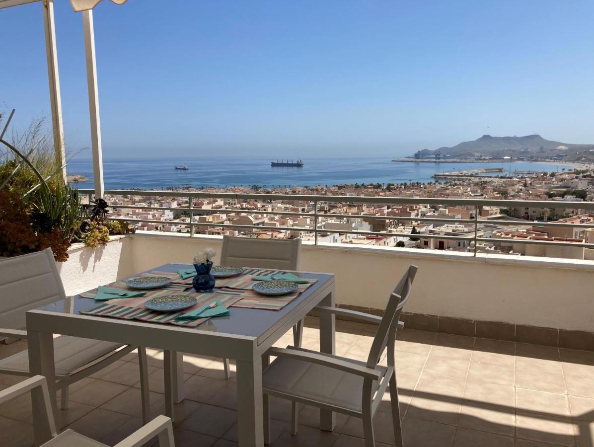 Appartamento Ático con Espectaculares Vistas al Mar Carboneras Esterno foto