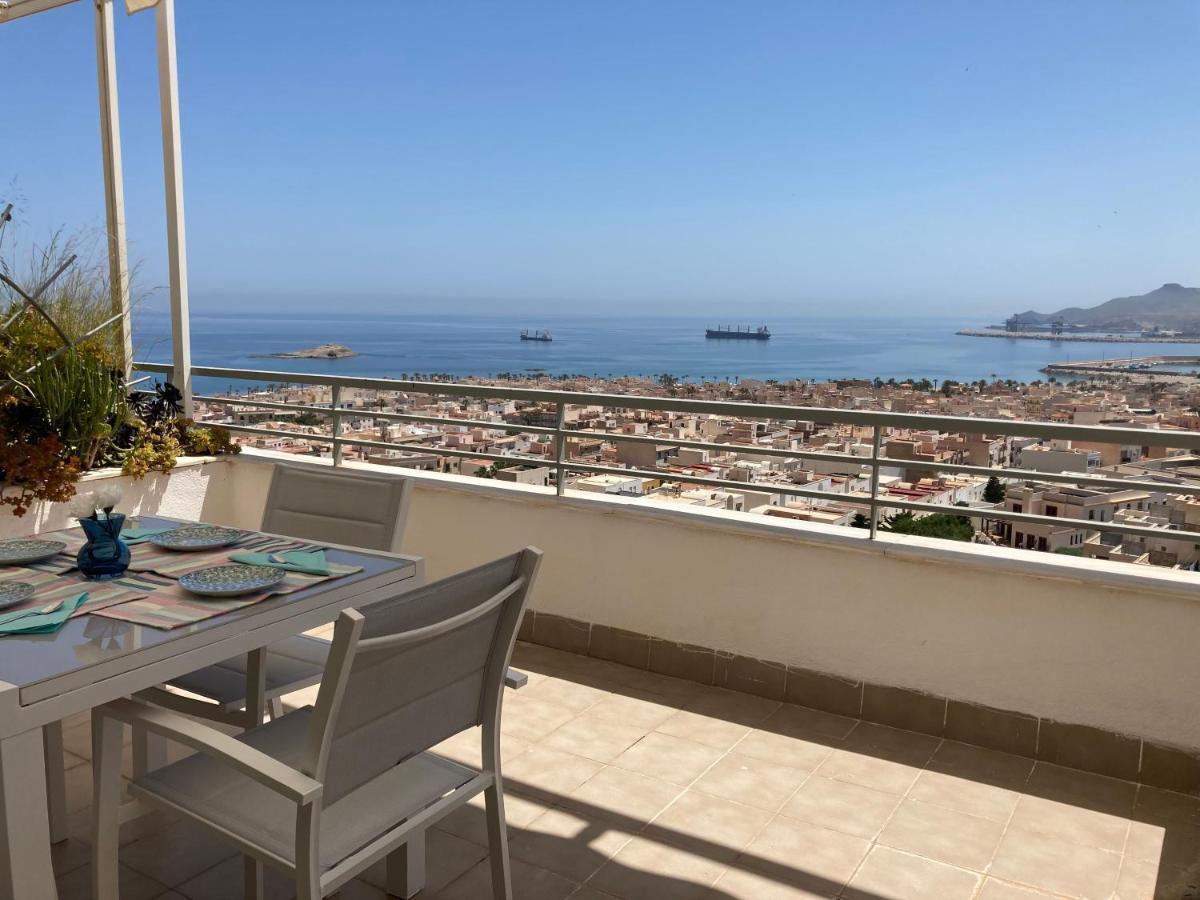 Appartamento Ático con Espectaculares Vistas al Mar Carboneras Esterno foto